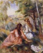Pierre Renoir, In the Meadow